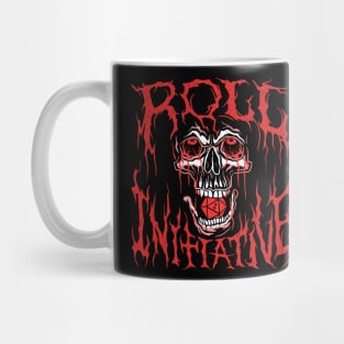 Roll Initiative - D20 Death Metal Mug